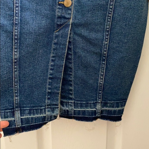 ZARA DENIM BODYCON DRESS bloggers fav sold out - Picture 10 of 11